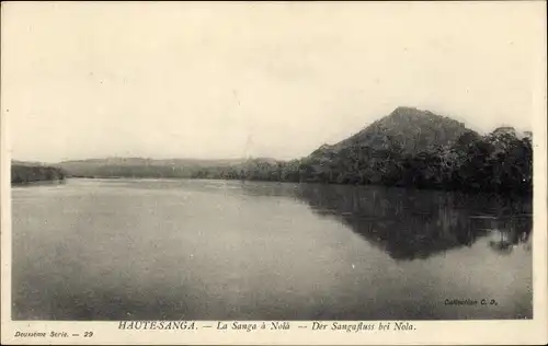 Ak Nola Haute Sanga Kamerun, Der Sangafluss