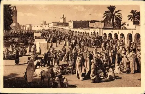 Ak Touggourt Algerien, Le Marché