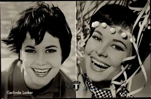 Ak Schauspielerin Gerlinde Locker, Portrait, Herrn Josefs letzte Liebe