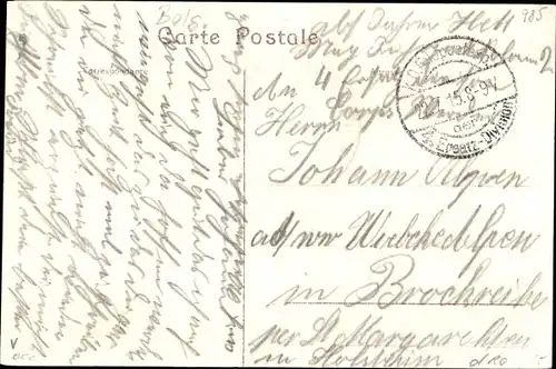 Ak Staden Westflandern, Stadtansichten, Eisenbahn