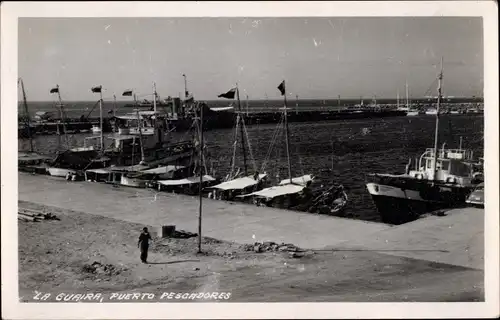 Foto Ak La Guaira Venezuela, Puerto Pescadores