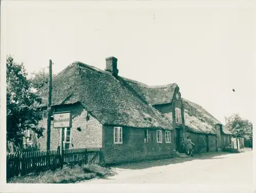 Foto Christian Albrechts Koog Galmsbüll in Nordfriesland, Gehöft im Ort