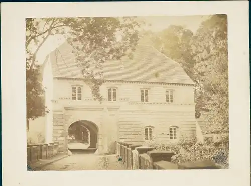Foto Mirow in Mecklenburg, Torhaus zur Schlossinsel