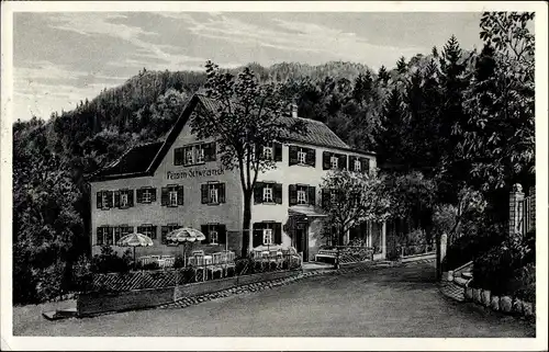 Ak Badenweiler im Schwarzwald, Pension Schweizereck