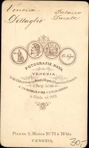 CdV Venezia Venedig Veneto, Dettaglio Palazzo Ducale