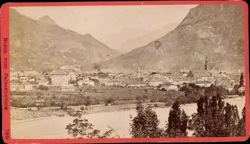 CdV Bozen Bolzano Südtirol, Blick vom Kalvarienberg