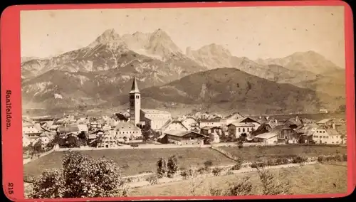 CdV Saalfelden am Steinernen Meer Salzburg, Blick auf den Ort