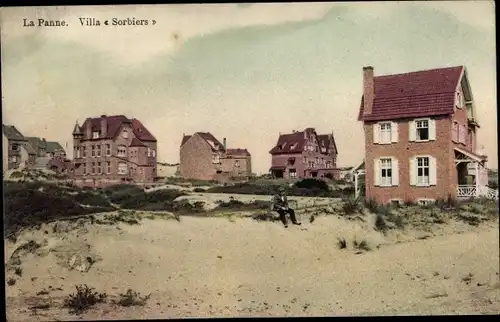 Ak La Panne De Panne Westflandern, Villa Sorbiers