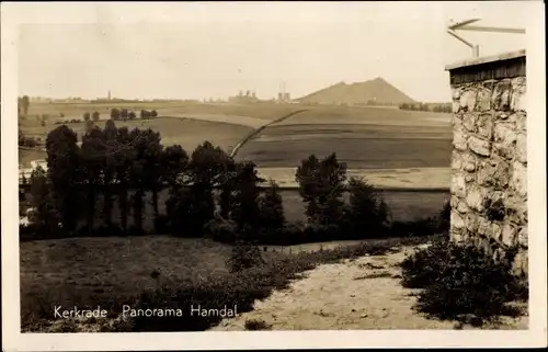 Ak Kerkrade Limburg Niederlande, Panorama Hamdal