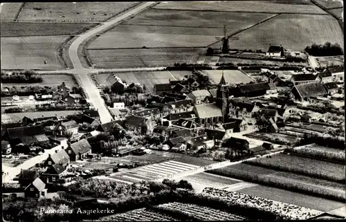 Ak Aagtekerke Zeeland Niederlande, Panorama