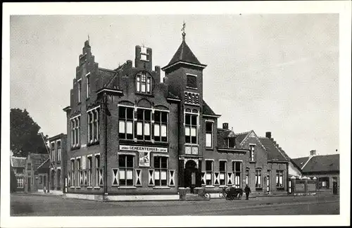 Ak Kloosterzande Zeeland Niederlande, Raadhuis