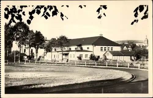Ak Flöha in Sachsen, Sporthalle an der Max-Lange-Kampfbahn