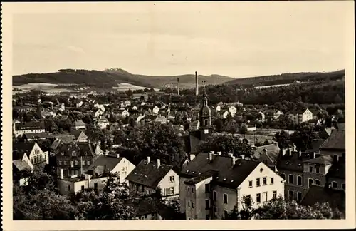 Ak Flöha in Sachsen, Blick auf den Ort