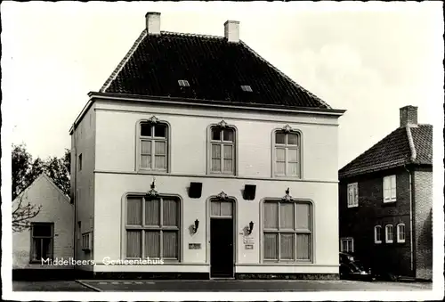 Ak Middelbeers Nordbrabant Niederlande, Gemeentehuis