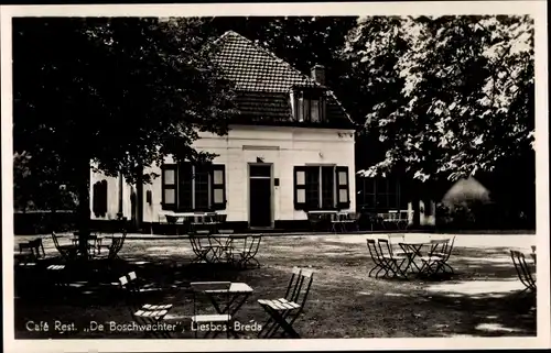 Ak Liesbos Breda Nordbrabant Niederlande, Cafe Rest. De Boschwachter