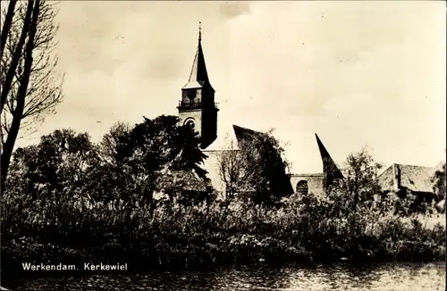 Ak Werkendam Nordbrabant, Kerkewiel