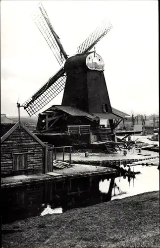 Ak Westzaan Zaanstad Nordholland Niederlande, Zaagmolen Het Vliegend Hert