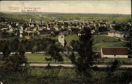 Ak Villingen im Schwarzwald, Gesamtansicht