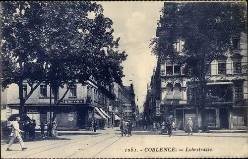 Ak Koblenz am Rhein, Lohrstraße