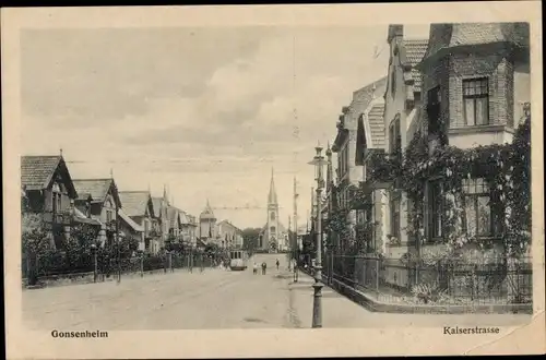 Ak Gonsenheim Mainz am Rhein, Kaiserstraße