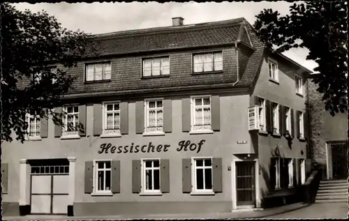 Ak Rheindürkheim Worms am Rhein, Gasthaus Hessischer Hof, Rheinstraße 22