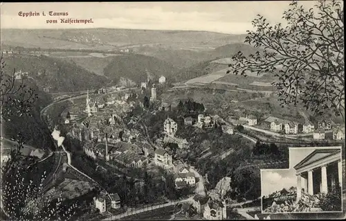 Ak Eppstein im Taunus, Blick vom Kaisertempel