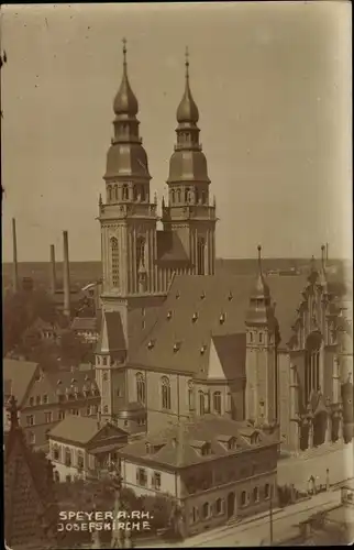 Ak Speyer am Rhein, Josefskirche