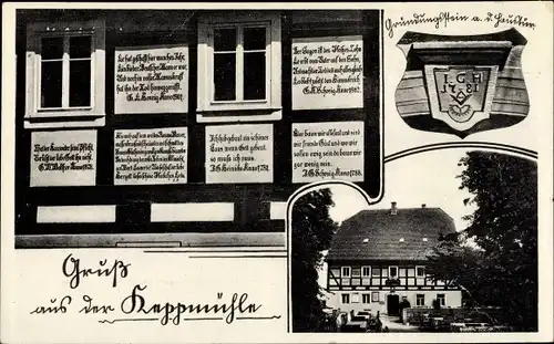 Ak Dresden Hosterwitz, Keppmühle im Keppgrund, Bes. A. Hennig