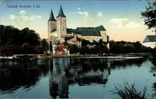 Ak Rochlitz an der Mulde, Schloss Rochlitz