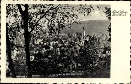 Ak Bad Elster im Vogtland, Durchblick