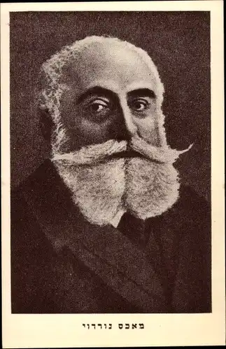 Judaika Ak Arzt Max Nordau, Portrait, Zionist