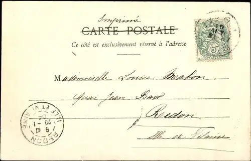 Ak Monte Carlo Monaco, Les Jardins, Groupe de Palmiers