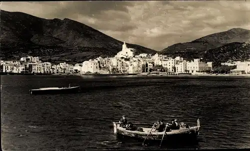 Ak Cadaqués Katalonien, El Puerto