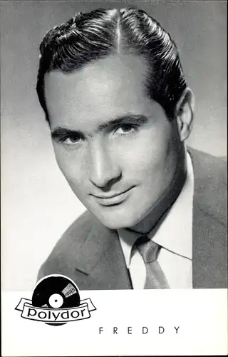 Ak Schauspieler und Sänger Freddy Quinn, Portrait