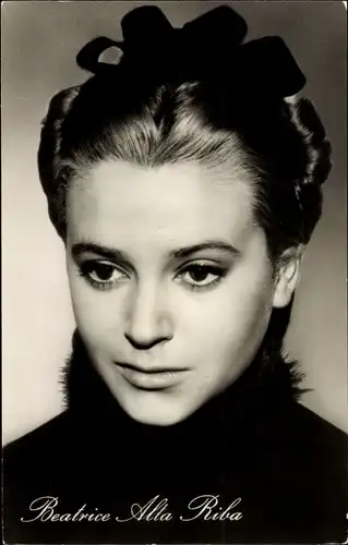 Ak Schauspielerin Beatrice Alta Riba, Portrait, Die Elenden