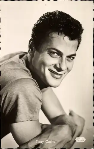 Ak Schauspieler Tony Curtis, Portrait