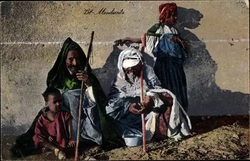 Ak Maghreb, Mendiants, Lehnert & Landrock 758