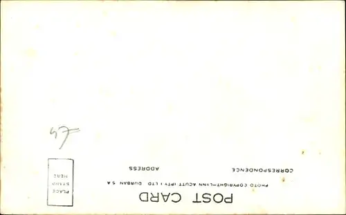 Foto Ak Afrikanischer Rikscha Fahrer im Federschmuck