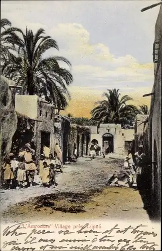 Ak Tripolis Tripoli Libyen, Dorfpartie
