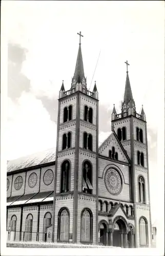 Foto Ak Paramaribo Suriname, Kirche