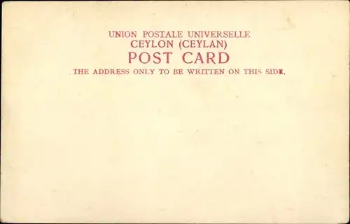 Ak Colombo Ceylon Sri Lanka, Clock Tower