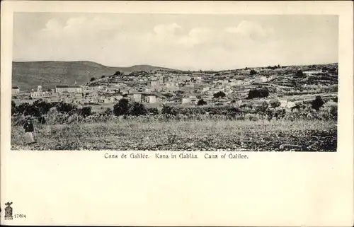 Ak Cana Kana Galiläa Israel, Panorama