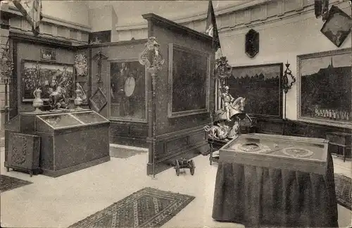 Ak Gand Gent Ostflandern, Exposition Internationale 1913, L'Art Ancien dans des Flandres