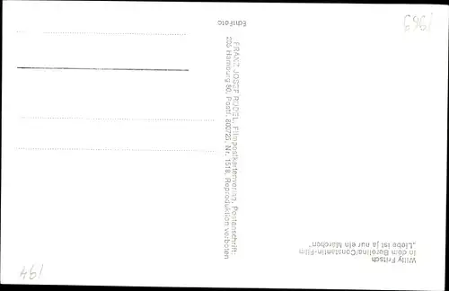 Ak Schauspieler Willy Fritsch, Portrait, Autogramm