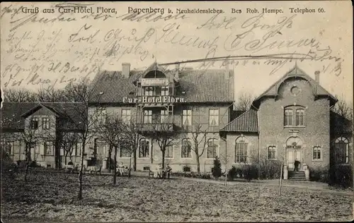 Ak Papenberg Haldensleben in Sachsen Anhalt, Kurhotel