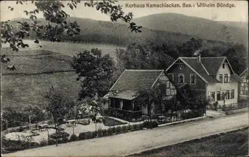 Ak Riefensbeek Kamschlacken Osterode am Harz, Kurhaus