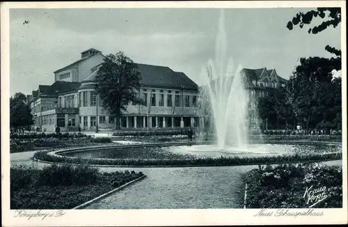 Ak Kaliningrad Königsberg Ostpreußen, Neues Schauspielhaus