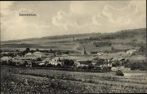 Ak Dannevoux Meuse, Panorama