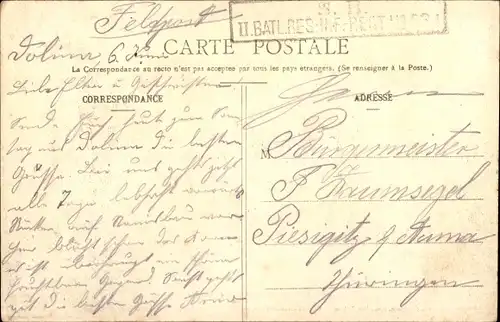 Ak Cercie Rhône, Vue generale