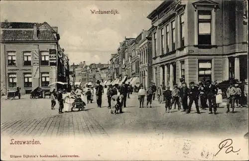 Ak Leeuwarden Friesland Niederlande, Wirdumerdijk